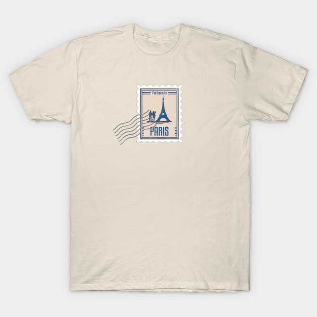 I've been to Paris - travel series T-Shirt by FunkyHusky